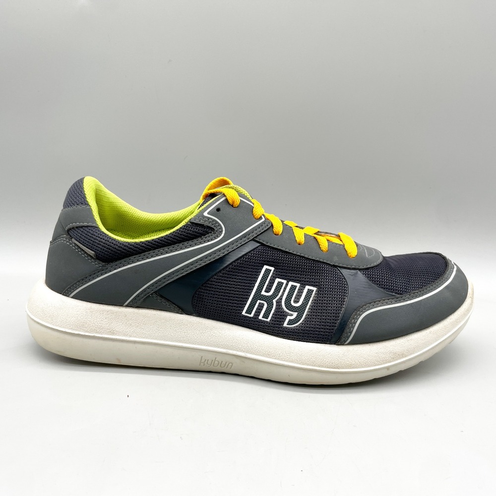 Kybun Mens 12 Magglingen Walking Shoes Gray Mesh Comfort Orthopedic Gorpcore